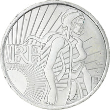 France, 5 Euro, Semeuse, 2008, Paris, MS(63), Silver