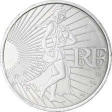 France, 10 Euro, Semeuse, 2009, Paris, SPL+, Argent