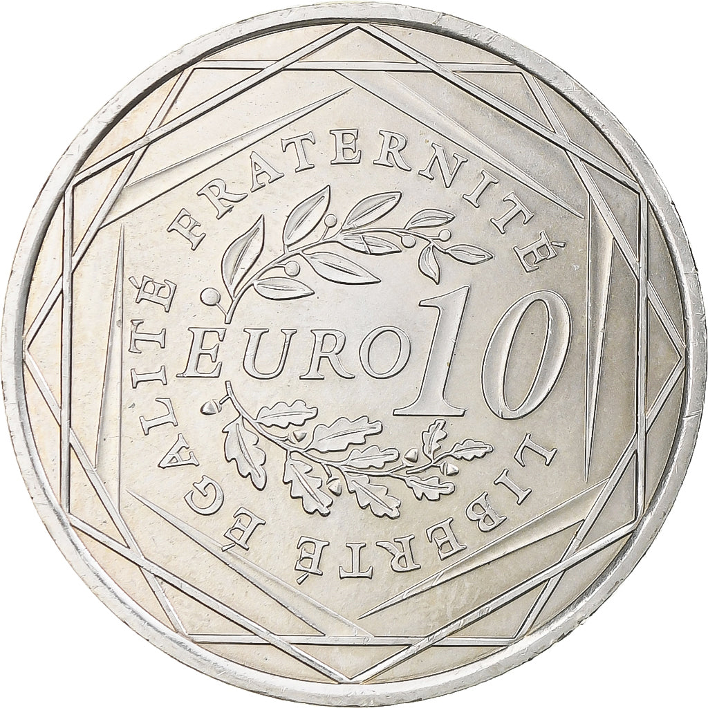 France, 10 Euro, Semeuse, 2009, Paris, SPL+, Argent