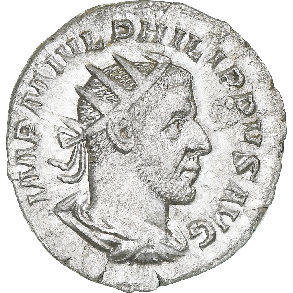 Moeda, Philip I, Antoninianus, 244-247, Rome, MS(60-62), Lingote, RIC:26