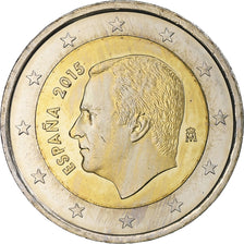 Spanien, Philippe VI, 2 Euro, 2015, Madrid, UNZ+, Bi-Metallic