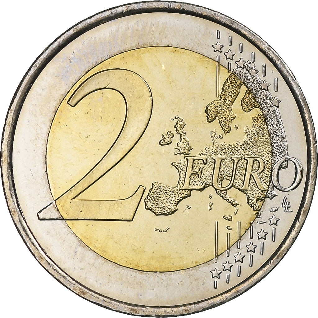Spanien, Philippe VI, 2 Euro, 2015, Madrid, UNZ+, Bi-Metallic