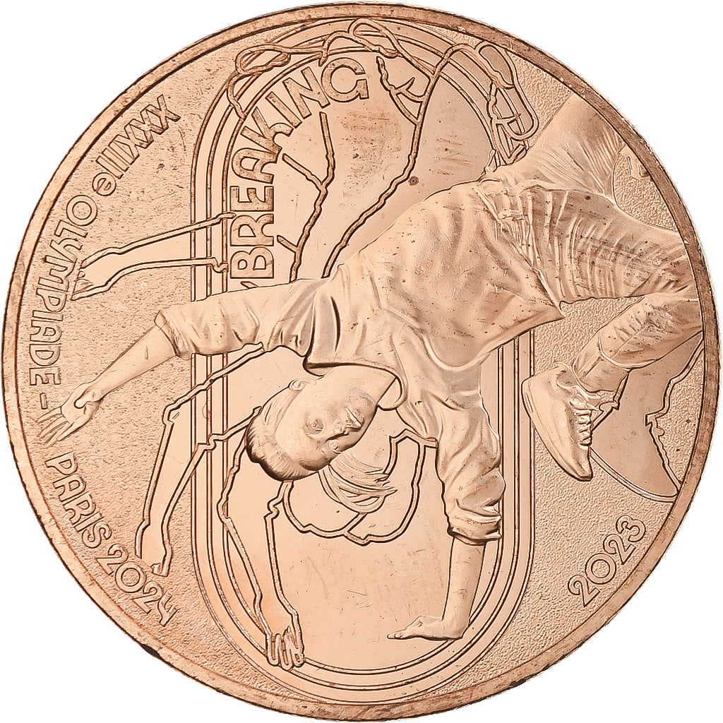 France, 1/4 Euro, Jeux Olympiques de Paris 2024 - Breakdance, 2023, MS(64)