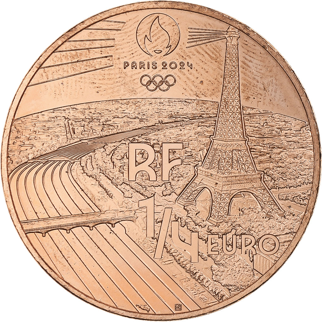 France, 1/4 Euro, Jeux Olympiques de Paris 2024 - Gym. Artistique, 2023, MS(64)