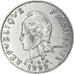 Coin, New Caledonia, 20 Francs, 1992, MS(63), Nickel