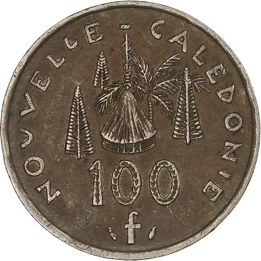 Monnaie, Nouvelle-Calédonie, 100 Francs, 1984, SUP, Bronze-Nickel