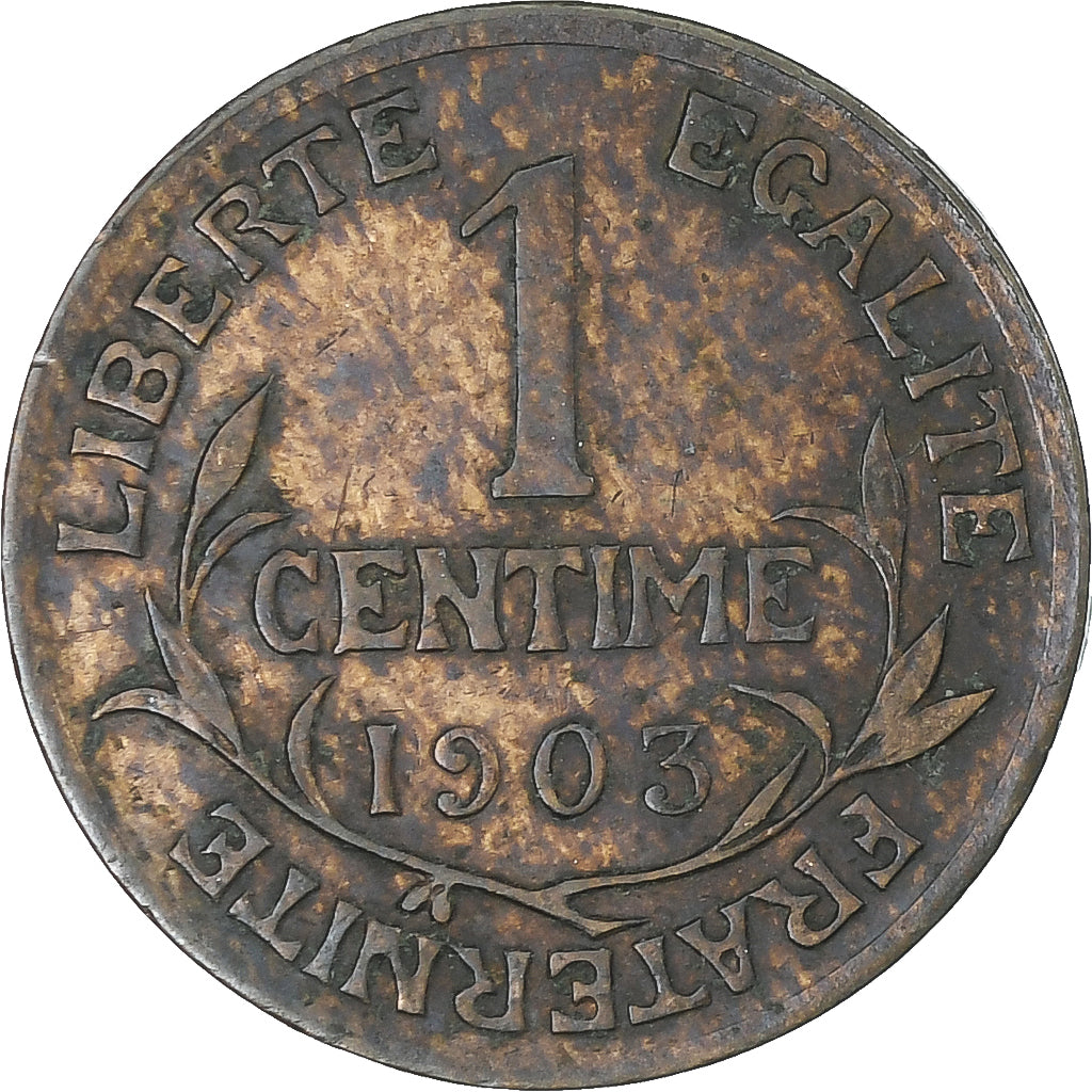 Coin, France, Dupuis, 1 Centime, 1903, Paris, AU(50-53), Bronze, KM:840