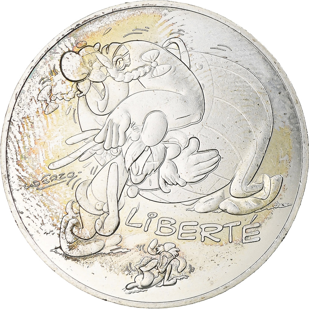 Frankrijk, 10 Euro, Astérix Liberté (Cadeau de César), 2015, Paris, UNC