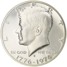 Coin, United States, Kennedy, Half Dollar, 1976, San Francisco, MS(64), Silver