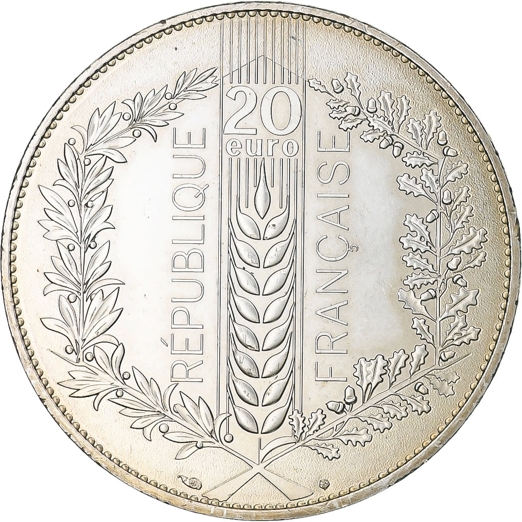 Frankrijk, 20 Euro, Natures de France, Chêne, 2020, Monnaie de Paris, UNC