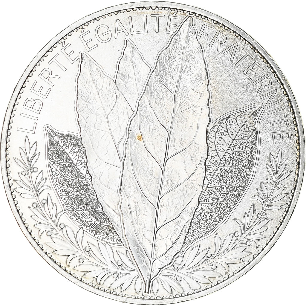 France, 20 Euro, Natures de France, Laurier, 2021, Monnaie de Paris, SPL+