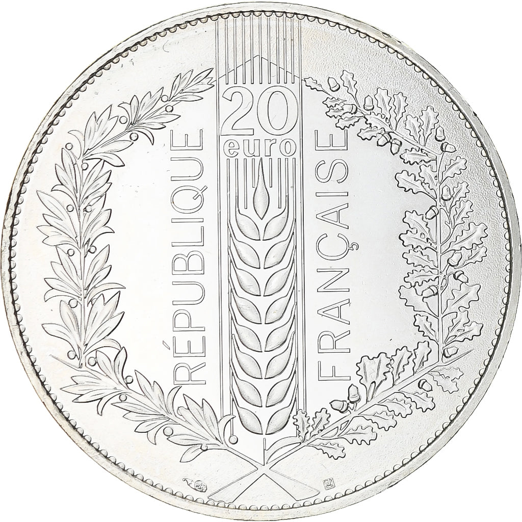 France, 20 Euro, Natures de France, Laurier, 2021, Monnaie de Paris, SPL+