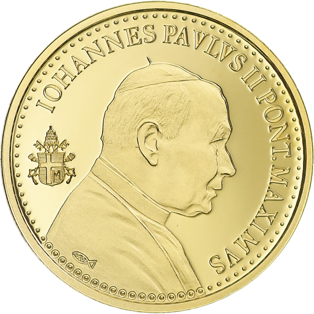 Vatican, Medal, Jean-Paul II, 2005, MS(64), Gold