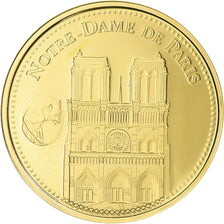 France, Médaille, Trésors du patrimoine de France, Notre-Dame de Paris, FDC