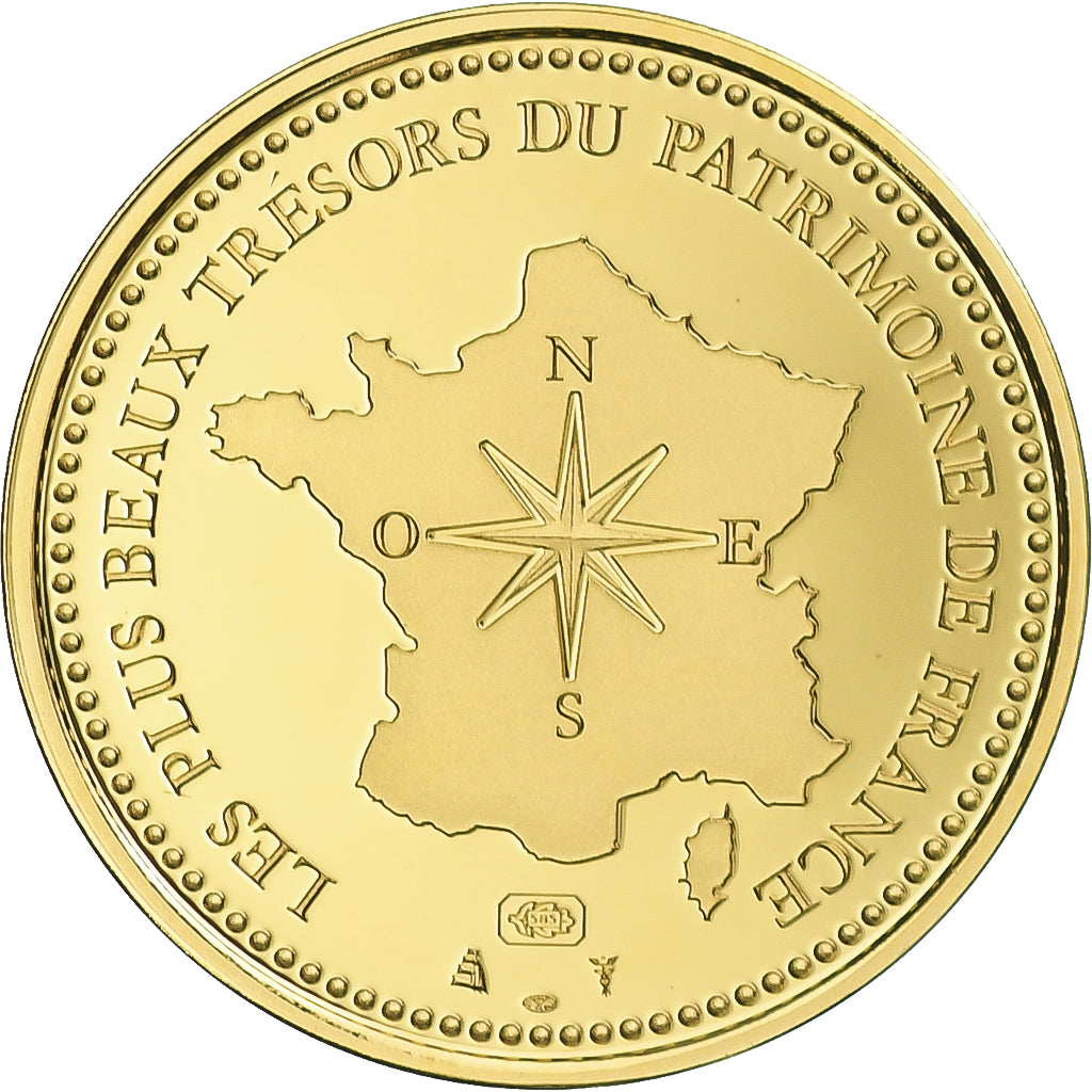 France, Médaille, Trésors du patrimoine de France, Notre-Dame de Paris, FDC