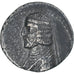 Pártia (Reino de), Arsaces XVI, Drachm, ca. 80-60 BC, Rhagai, AU(55-58), Prata