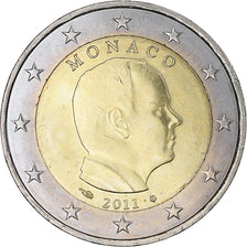 Monaco, Albert II, 2 Euro, 2011, Paris, SPL+, Bimétallique