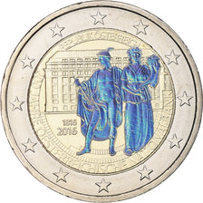 Áustria, 2 Euro, 2016, Vienna, Iridescent, MS(64), Bimetálico