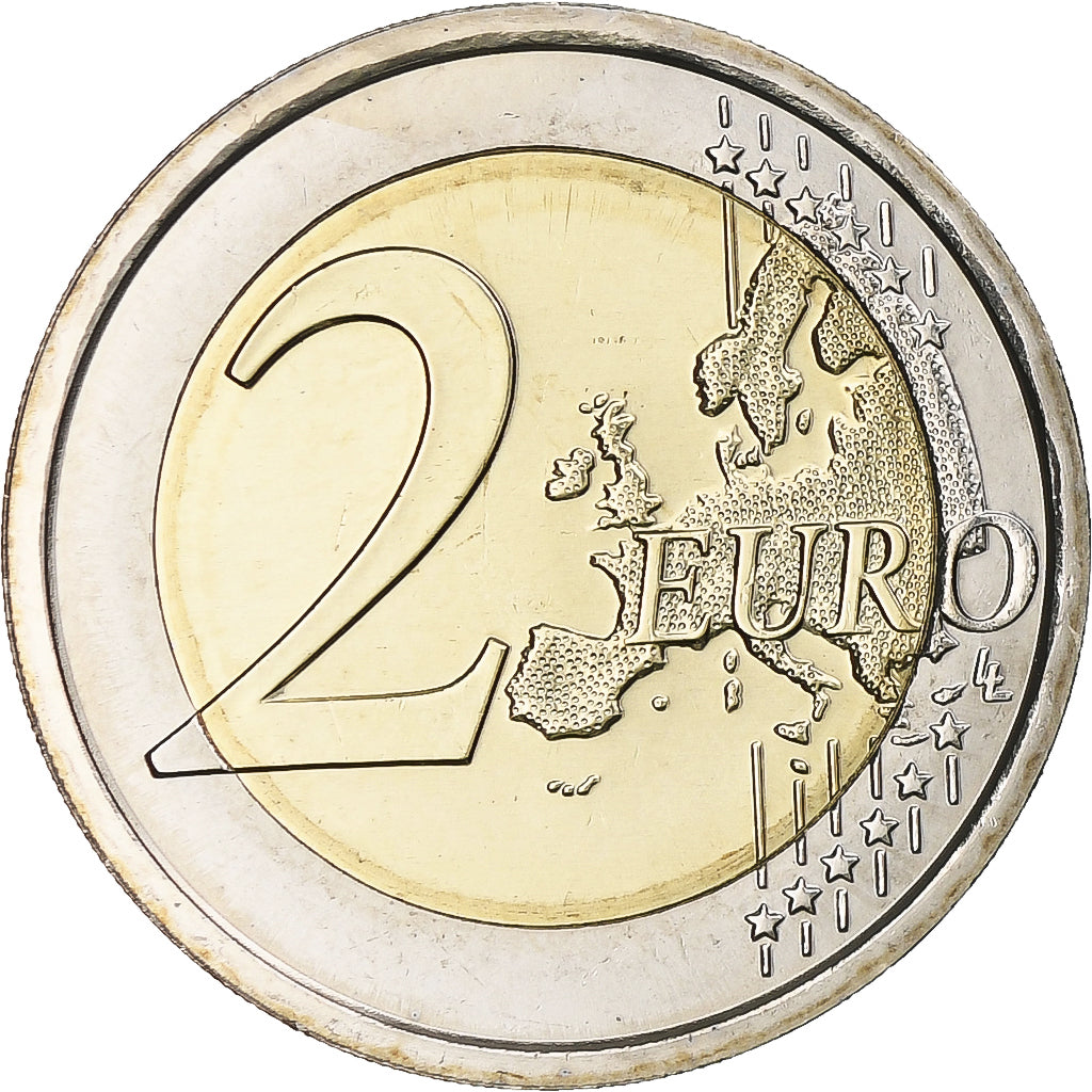 Saint Marin , 2 Euro, 2017, Rome, Iridescent, SPL+, Bimétallique