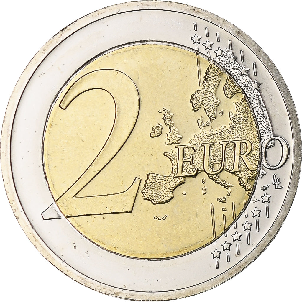 Germania, 2 Euro, 2015, Karlsruhe, Iridescent, SPL+, Bi-metallico