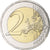 Grécia, 2 Euro, Nikos Kazantzakis, 2017, Athens, Colorized, MS(64), Bimetálico