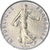 France, Semeuse, 1/2 Franc, 1976, Paris, série FDC, MS(65-70), Nickel