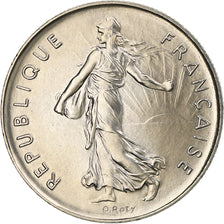 France, Semeuse, 5 Francs, 1976, Paris, série FDC, FDC, Du cupronickel
