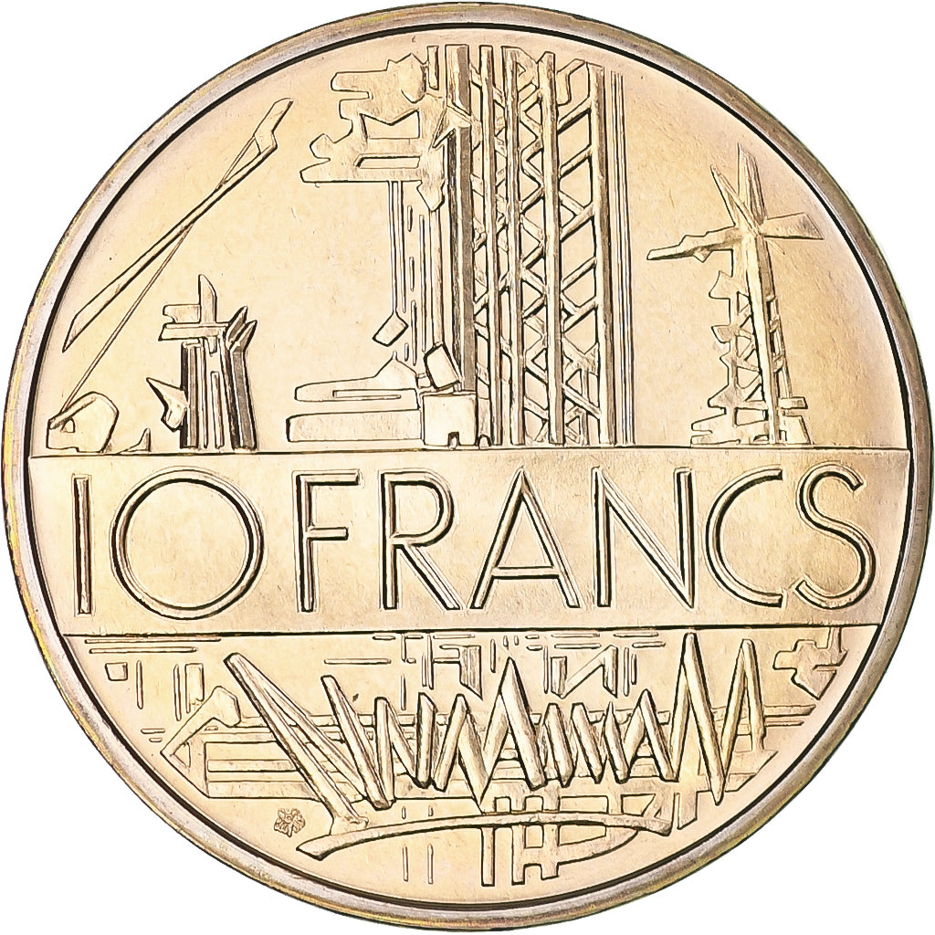 Francia, Mathieu, 10 Francs, 1976, Paris, série FDC, Tranche B, FDC