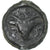 Remi, Potin au bucrane, 1st century BC, SS, Bronze, Delestrée:221