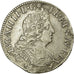 Francia, Louis XIV, 1/4 Écu aux 8 L 2e type, 1/4 Ecu, 1704, Rennes, BB+, Arg...