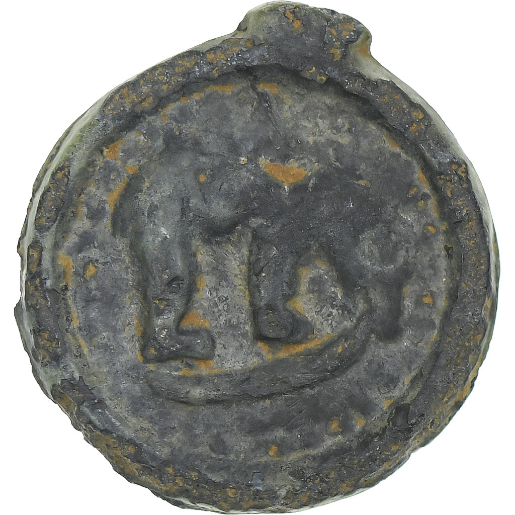 Remi, Potin au bucrane, 1st century BC, ZF, Bronzen, Delestrée:221