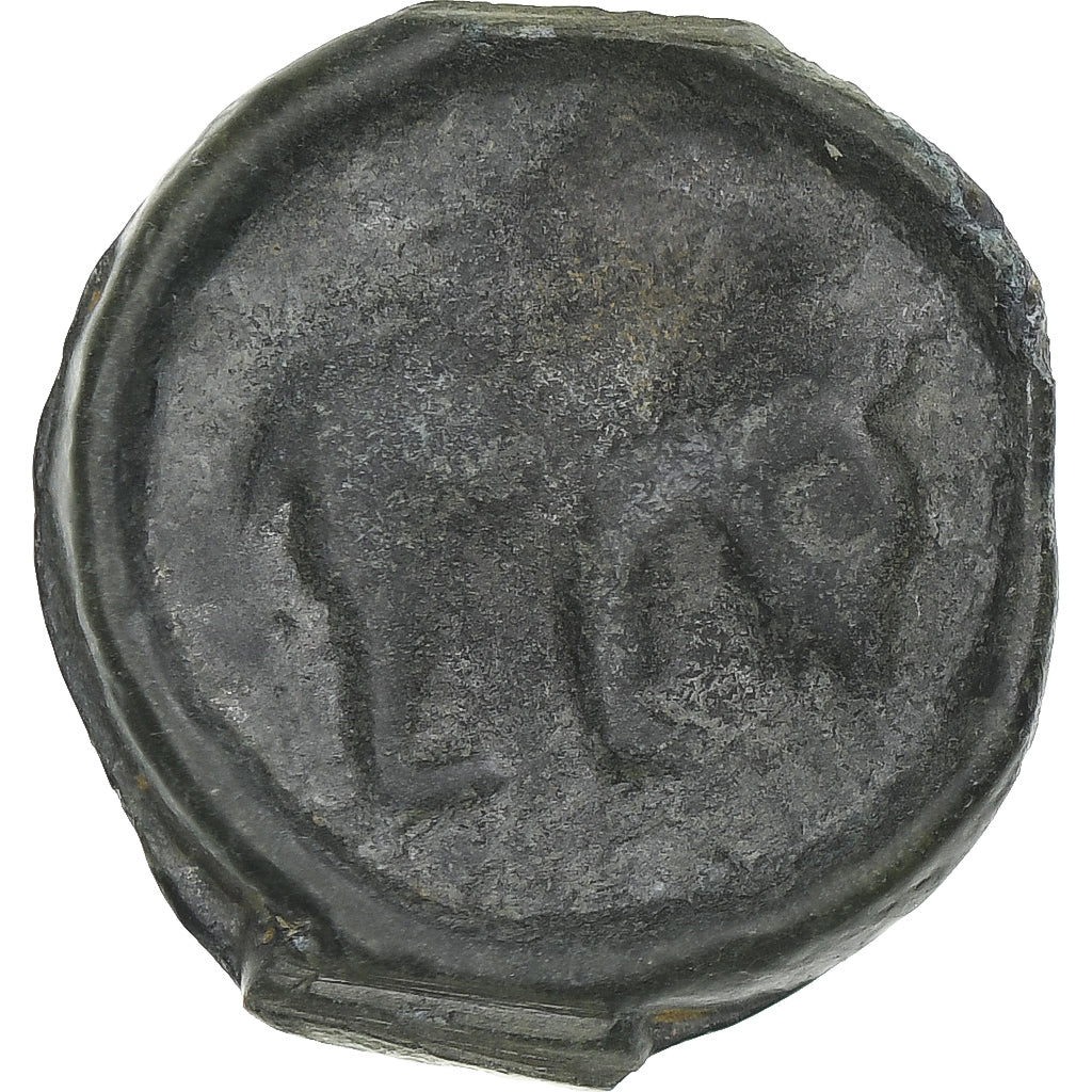 Remi, Potin au bucrane, 1st century BC, EF(40-45), Brązowy, Delestrée:221