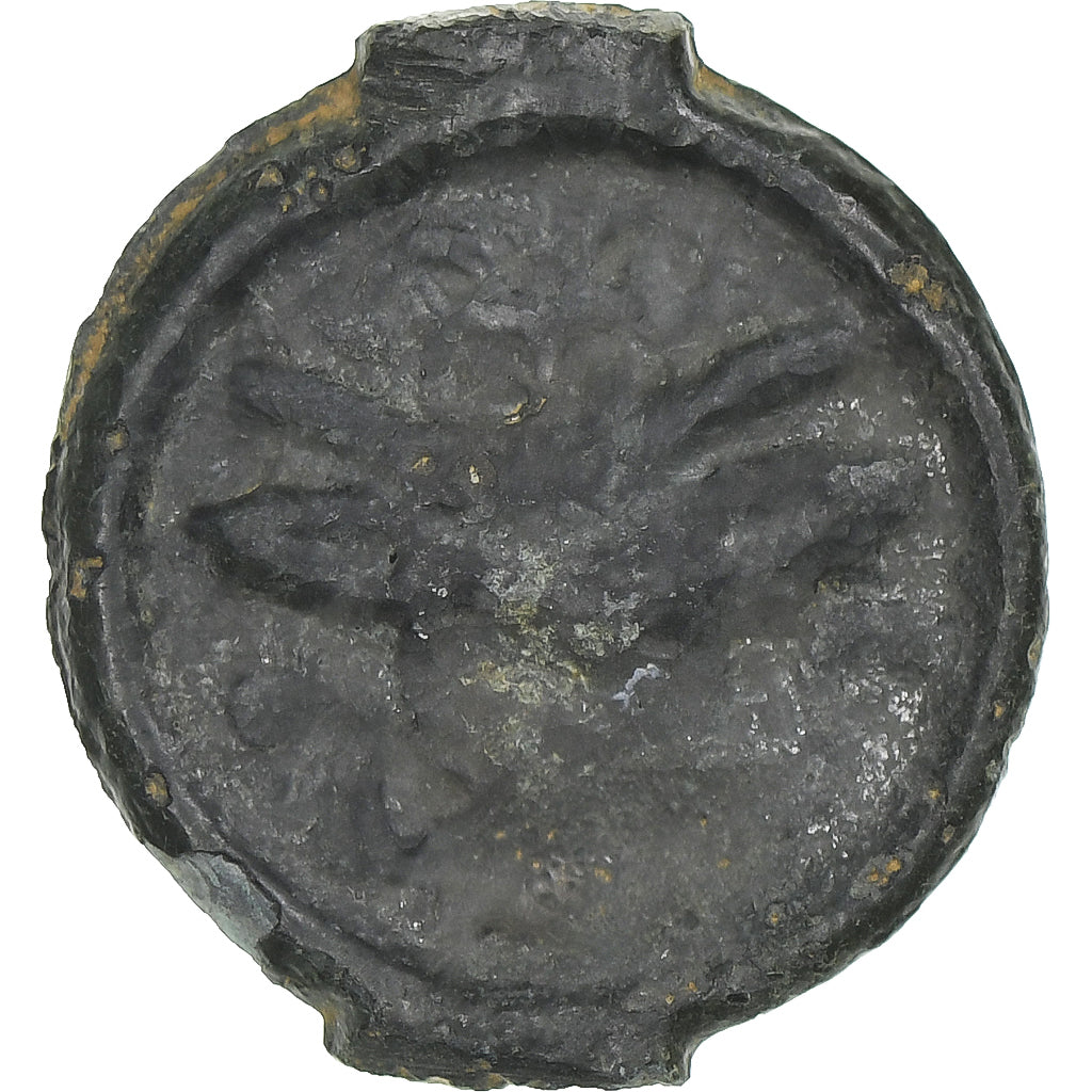 Remi, Potin au bucrane, 1st century BC, BC+, Bronce, Delestrée:221