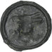 Remi, Potin au bucrane, 1st century BC, VF(30-35), Bronze, Delestrée:221