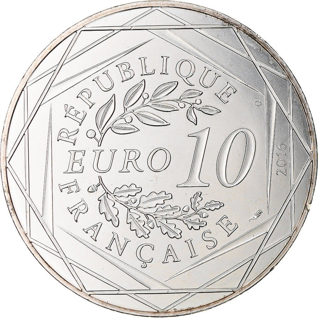Francia, 10 Euro, Le Petit Prince (aux courses de voitures), 2016, Paris, SPL+
