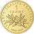 France, Medal, Coq, Fin du Cours Légal du Franc, 2017, MS(65-70), Gold