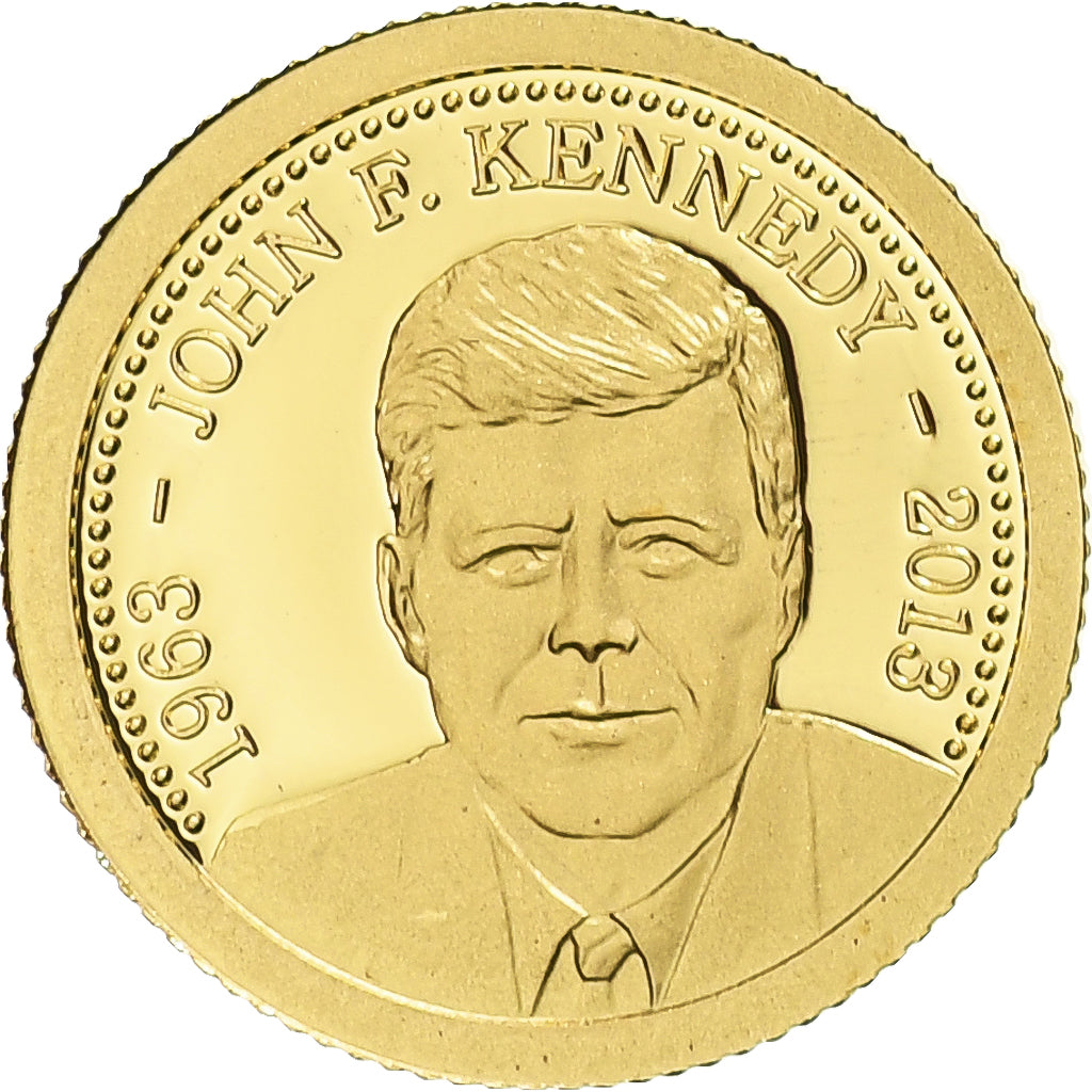 Mongolia, Death of John F. Kennedy, 500 Tögrög, 2013, FDC, Oro