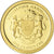 Gabon, Charles De Gaulle, 1000 Francs, 2013, FDC, Oro