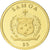 Samoa, Hercule, 5 Dollars, 2013, STGL, Gold