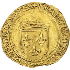 France, François Ier, Écu d'or au soleil, 1515-1519, Bourges, Extrêmement