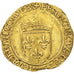 France, François Ier, Écu d'or au soleil, 1515-1519, Bourges, Extrêmement