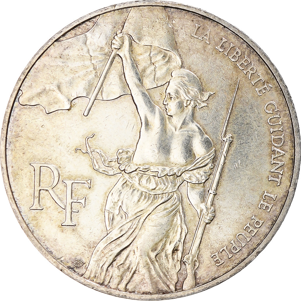 Francia, Liberté guidant le peuple, 100 Francs, 1993, Paris, SPL, Argento