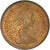 Gran Bretaña, Elizabeth II, 1/2 New Penny, 1971, British Royal Mint, FDC