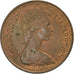 Wielka Brytania, Elizabeth II, New Penny, 1971, British Royal Mint, MS(65-70)