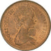 Grande-Bretagne, Elizabeth II, 2 New Pence, 1971, British Royal Mint, FDC