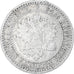 Finlande, Alexander II, Markka, 1866, Helsinki, TB+, Argent, KM:3.1
