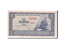 Banknote, South Viet Nam, 2 D<ox>ng, 1955, Undated, KM:12a, UNC(63)