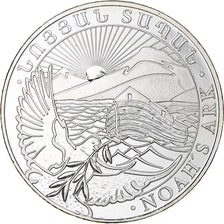 Armenia, Noah's Ark, 200 Dram - 1/2 Oz, 2013, MS(65-70), Silver, KM:197.1