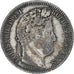 França, Louis-Philippe, 2 Francs, 1847, Paris, EF(40-45), Prata, KM:743.1