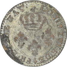 GUAYANA FRANCESA, Cayenne, Louis XVI, 2 Sous, 1789, Paris, BC+, Cobre